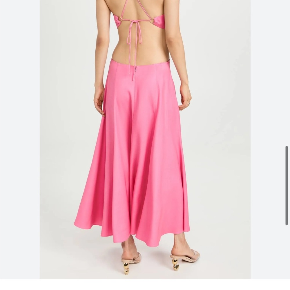 Cult Gaia Pink Midi Skirt - Picture 2 of 7